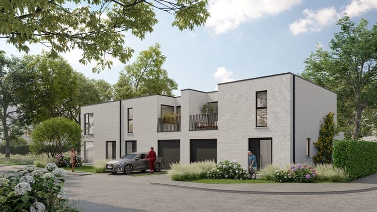 Energieneutrale gesloten bebouwing, rustig gelegen