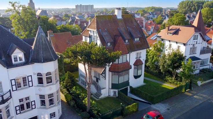 Iconische Villa te koop in pittoreske Duinbergen Knokke