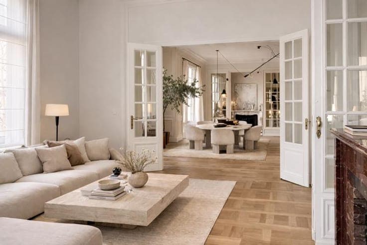 Exceptional townhouse with 6 bedrooms, elevator and garage