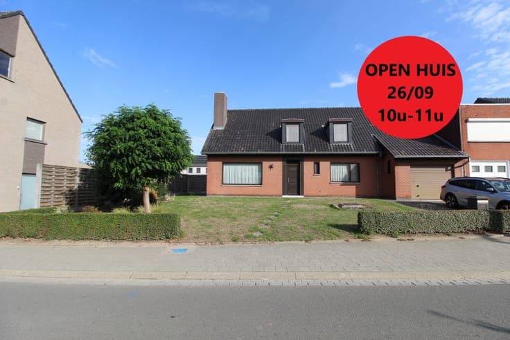 OPEN HUIS ZATERDAG 26/09 van 10u tot 11u. Ruime gezinswon...
