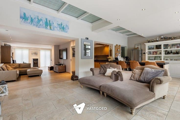 GELIJKVLOERSE VILLA MET ZWEMBAD, POOLHOUSE EN ENERGIEZUINIG