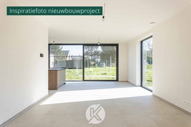 Halfopen nieuwbouwwoning op een rustige ligging