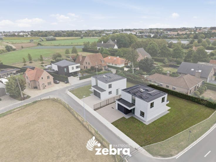Moderne open bebouwing met 4 slaapkamers te Tielt (Meuleb...