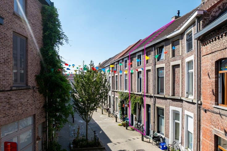 Charmante woning met 2 tot 3 slaapkamers te koop in Gent.