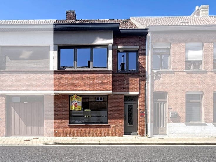 Woning met uitweg in centrum