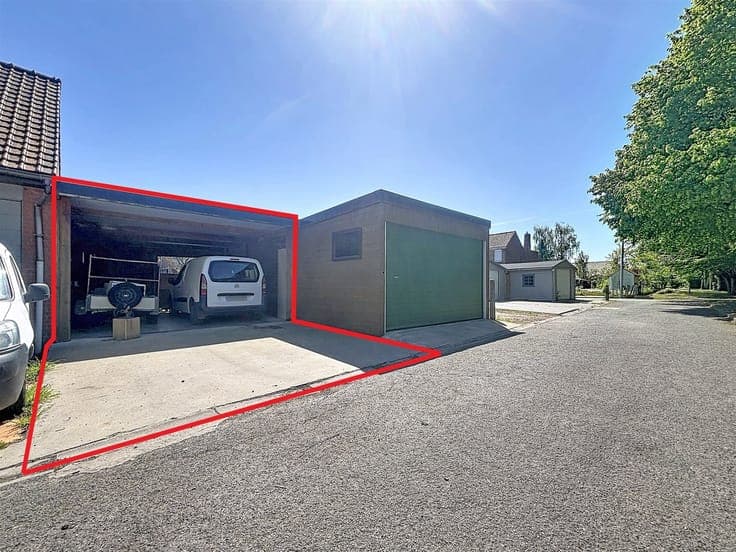 Woning met uitweg in centrum