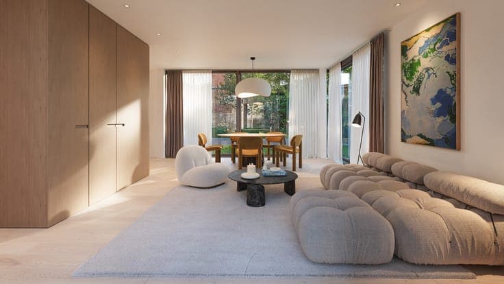 Exclusieve nieuwbouwwoning met uitzonderlijke tuin
