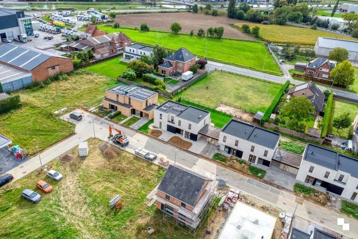 Halfopen nieuwbouwwoning in Wielsbeke