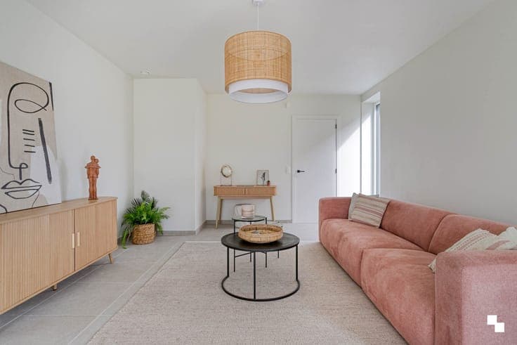Halfopen nieuwbouwwoning in Wielsbeke