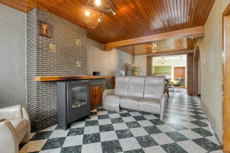 House for sale in Woesten with 3 bedrooms, garage and garden