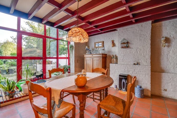 Unique split-level home designed by architect G. Decock in L