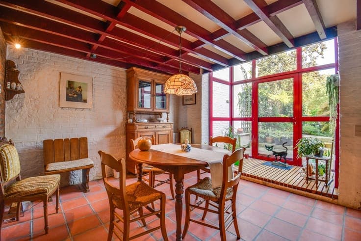 Unique split-level home designed by architect G. Decock in L