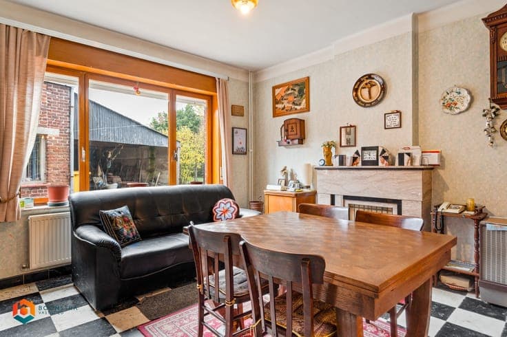 Charmante woning met 3 slpkrs en tuin te Hoegaarden