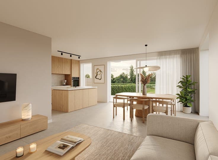 Semi-detached new-build houses in a central location in D...