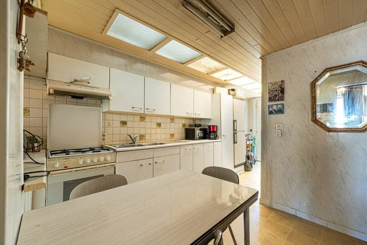 House with 2 bedrooms, attic and garden on the Leie in Mene
