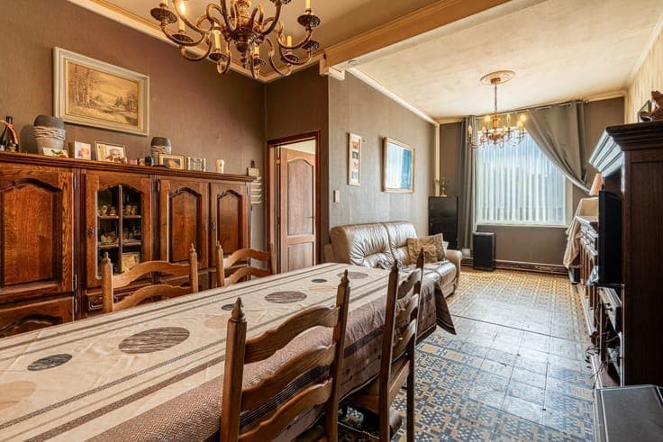 House with 2 bedrooms, attic and garden on the Leie in Mene