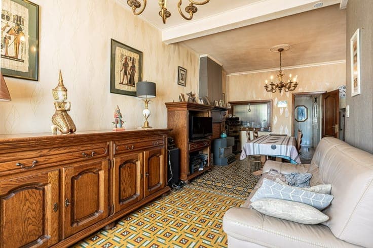 House with 2 bedrooms, attic and garden on the Leie in Mene
