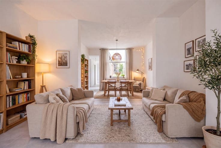 A home renovated from top to bottom, with a garden and acces