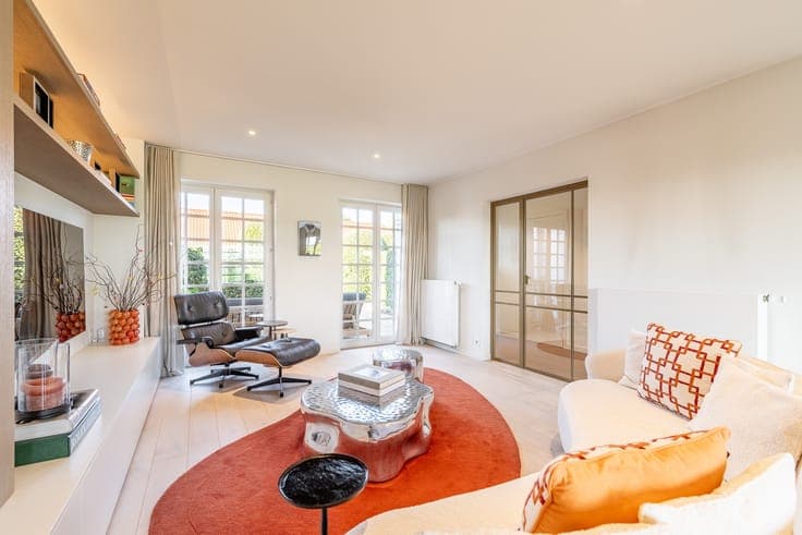 Stijlvolle woning met panoramische zichten over de Knokse...