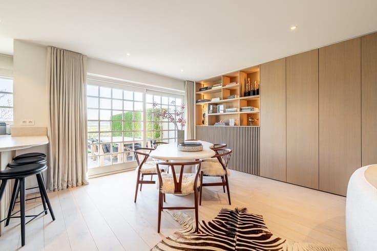 Stijlvolle woning met panoramische zichten over de Knokse...