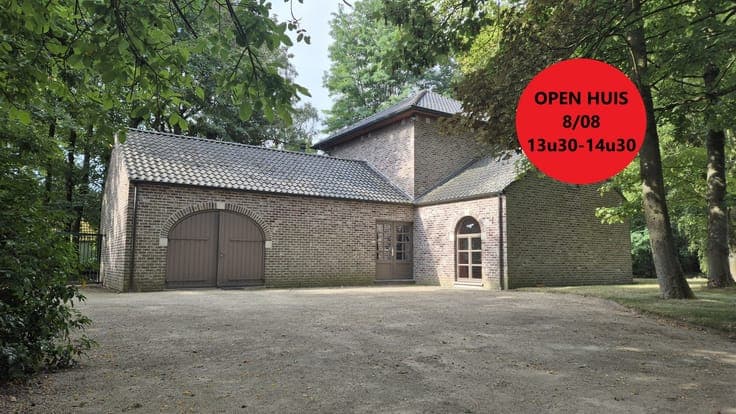 OPEN HUIS ZATERDAG 8/08 van 13.30u tot 14.30u. Exclusieve...
