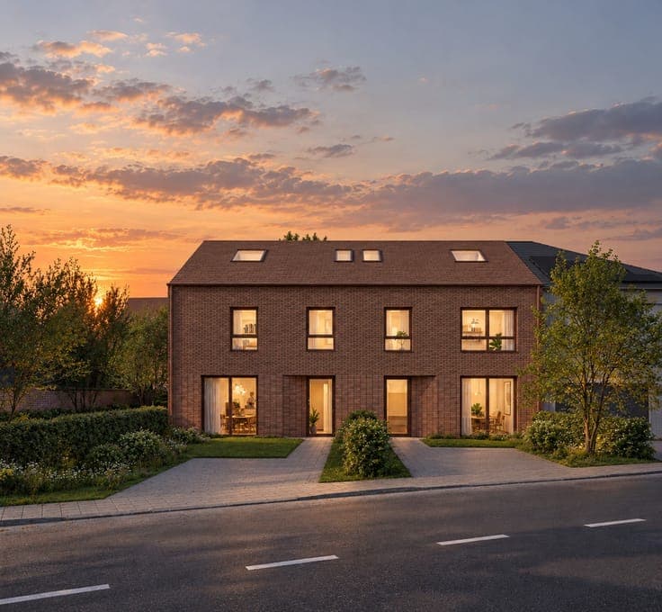 Spacious new-build house with garden in Leuven