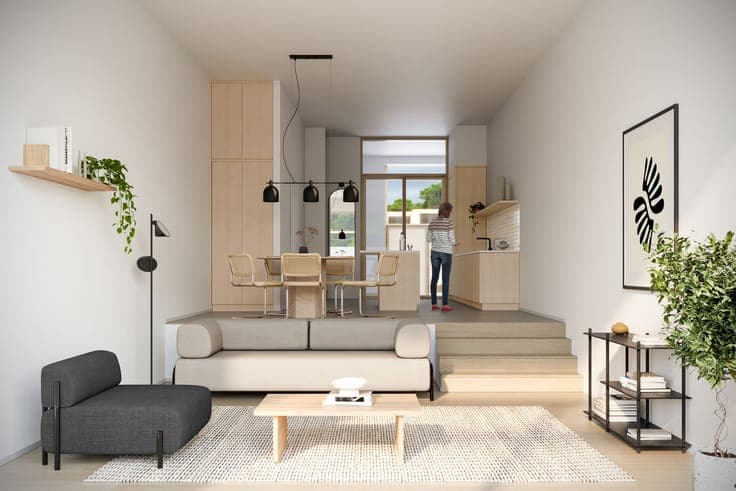 Spacious triplex house with beautiful garden in Antwerp