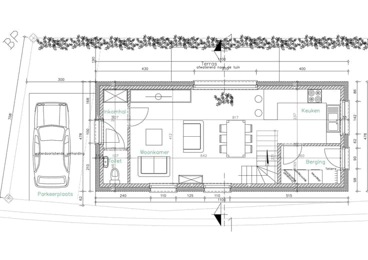 Nieuwbouwwoning met 2 slpk en tuin in Sint-Lievens-Houtem !