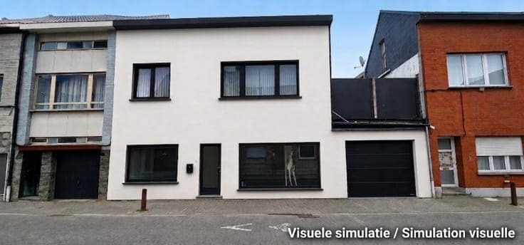 Aalst: ruime gezinswoning met 4 slaapkamers en terras.