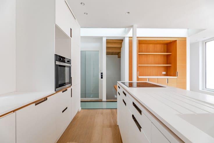 European Quarter: new house with rooftop terrace