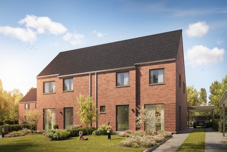 Energy-efficient new-build homes in a quiet location in H...