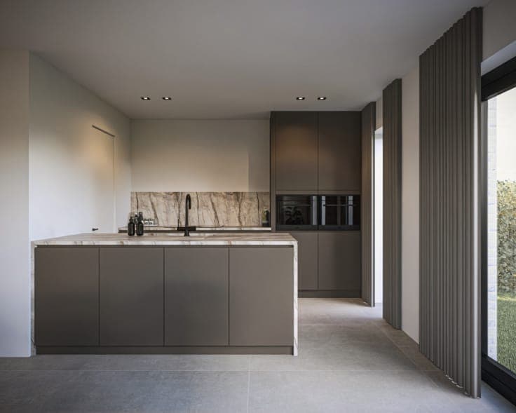 Nieuwbouwwoning in Half open verband ruime tuin en met in...