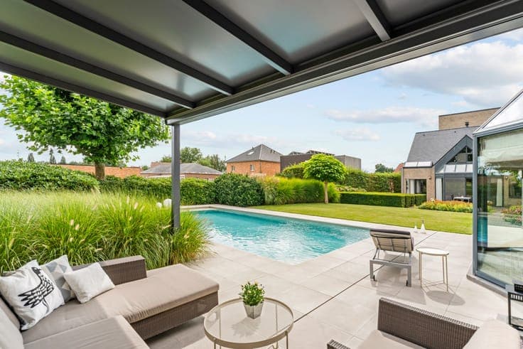 Spacious family home with pool near the center of Geel