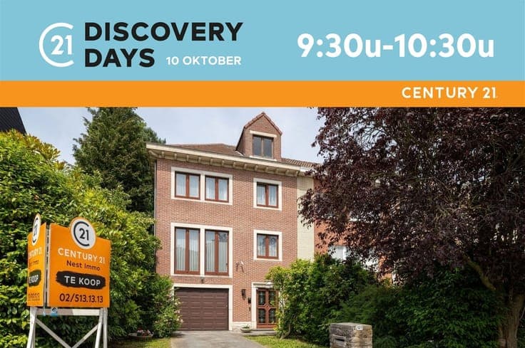Magnificent three-gabled house in Grimbergen