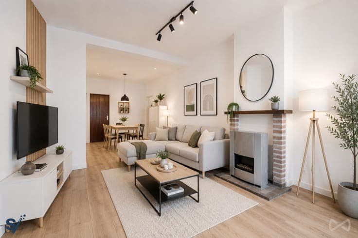 4-bedroom house with garden to renovate