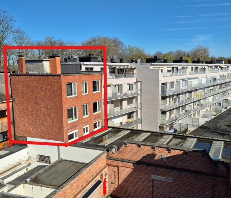 7 apartments (4 X 1-bed, 3 X 2-bed) Lier center