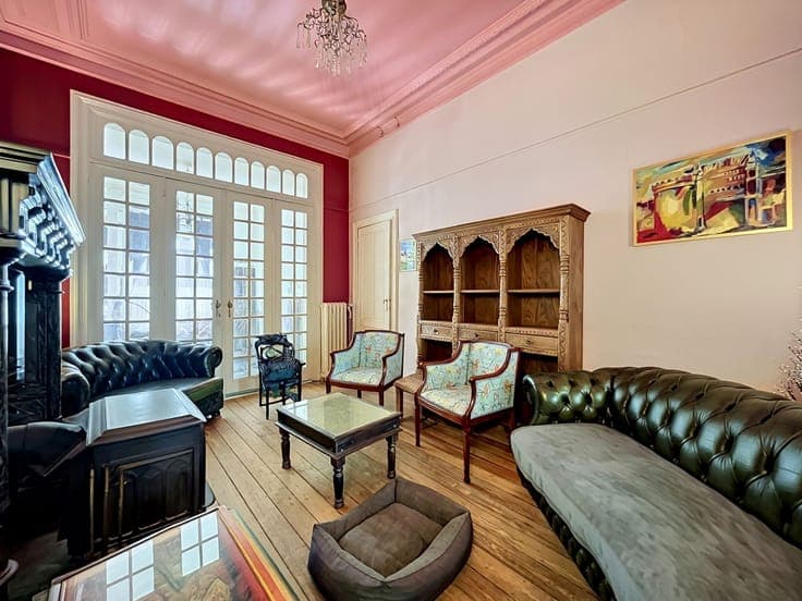 MAISON DE MAITRE DE ± 350M² AVEC JARDIN, TERRASSES ET GARAGE