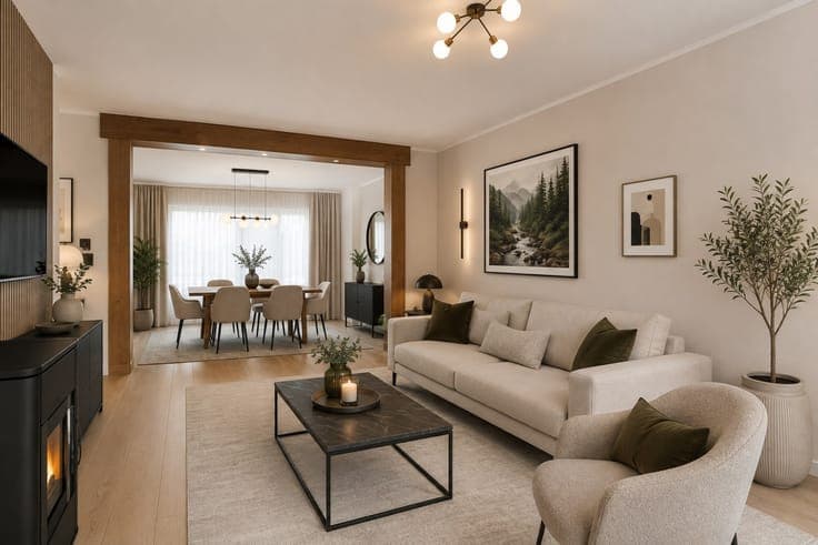 A lot of potential: to refresh 3-bedroom house with GARDEN