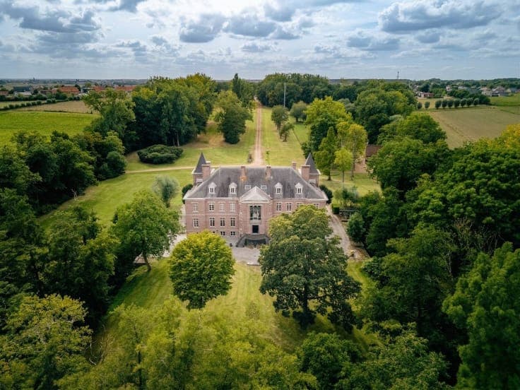 Unique historic castle on 9 hectares for sale in Geluveld