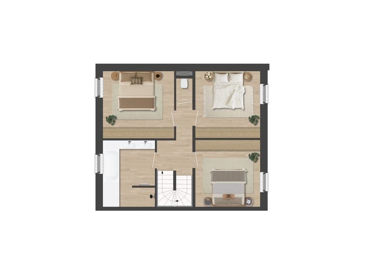Unieke halfopen eengezinswoning – 3 slaapkamers met uitzi...