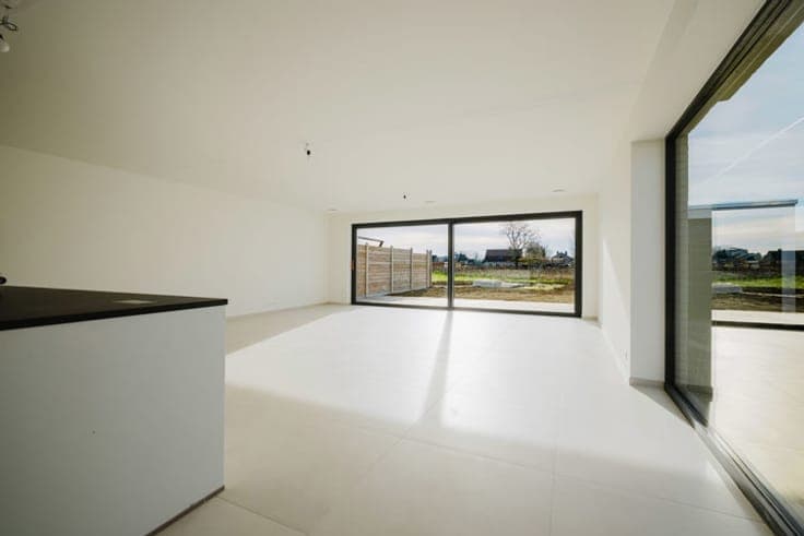 Modern new house with south facing garden in Zottegem