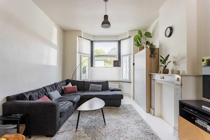 Characteristic townhouse, with 4 bedrooms and a city garden