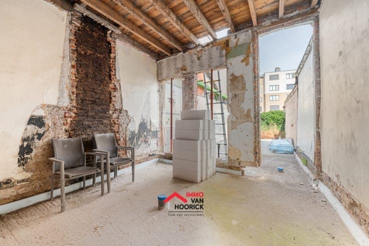 Woning met tuintje - 2 slaapkamers.