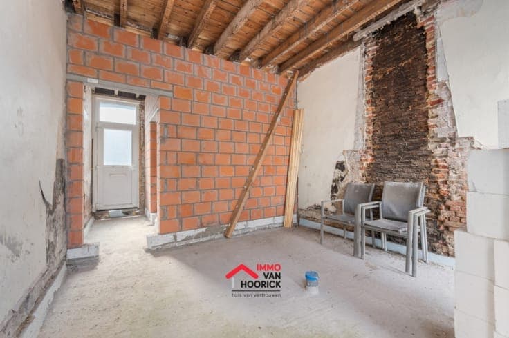 Woning met tuintje - 2 slaapkamers.
