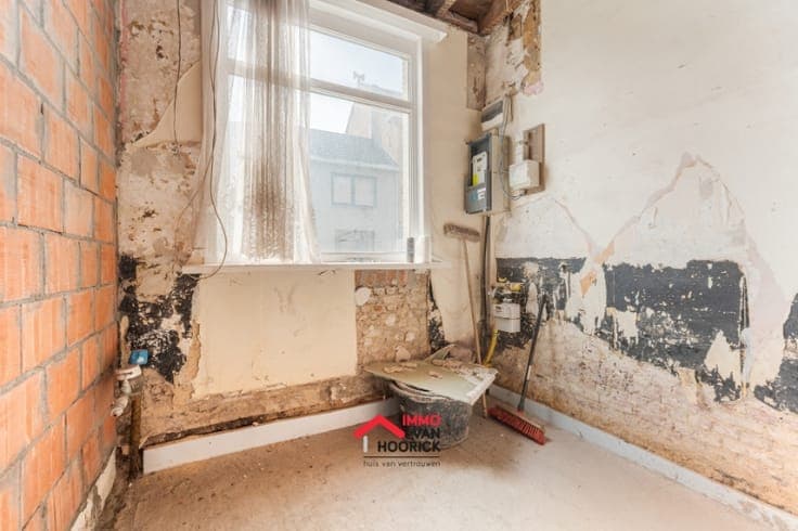 Woning met tuintje - 2 slaapkamers.