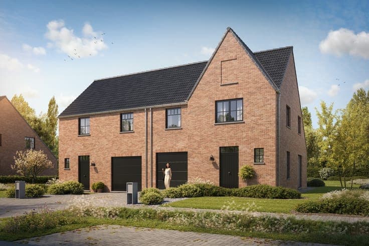 Energy-efficient new-build homes in Ninove
