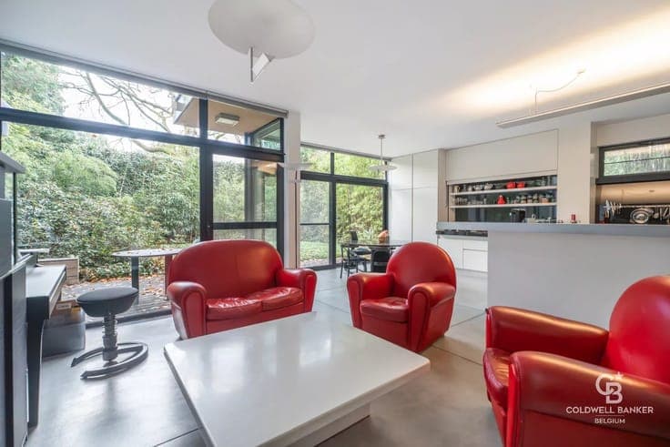Splendid designer villa by Marc Corbiau