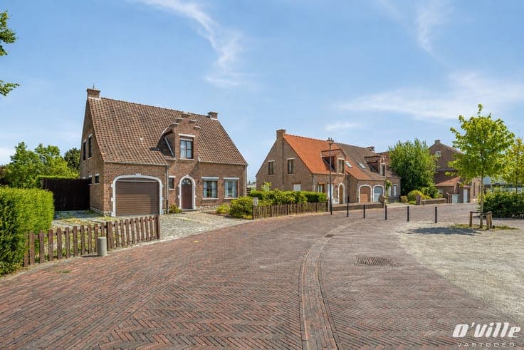 Classic stylish villa with a dormer window
