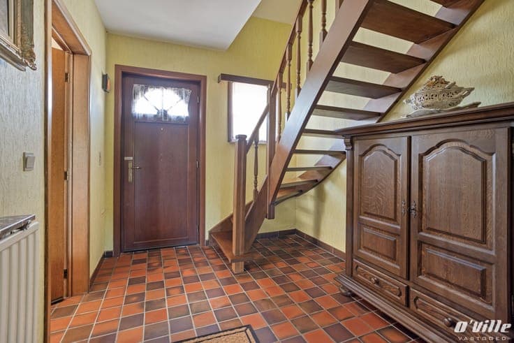 Classic stylish villa with a dormer window