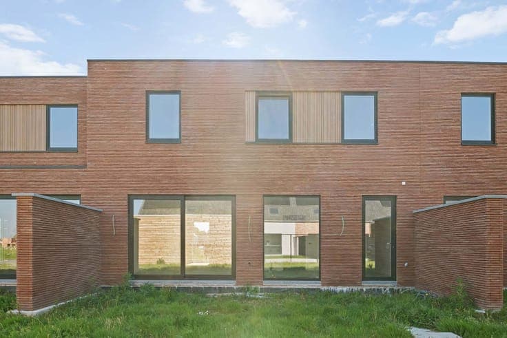 Moderne woning aan groenzone
